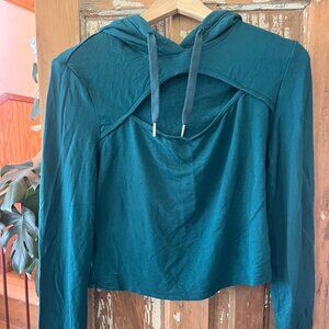 Workout Crop Top Long sleeve